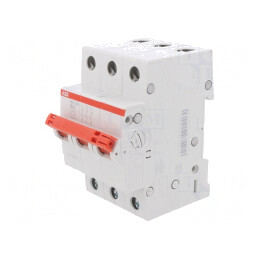 Separator-întrerupător 3P 50A 415VAC pentru șină DIN | Electronic-mag.ro | Componente Electronice