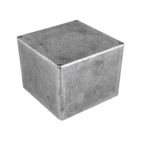 Carcasă Universală Aluminiu 120x120x94mm | Electronic-mag.ro | Componente Electronice