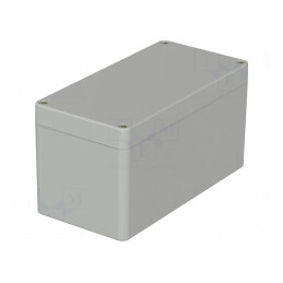Carcasă Universală 80x160x85mm Gri Deschis EUROMAS | Electronic-mag.ro | Componente Electronice