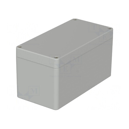 Carcasă Universală 80x160x85mm Gri Deschis EUROMAS | Electronic-mag.ro | Componente Electronice