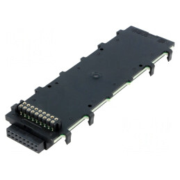 Magistrală Conectare Module BC Neagră pentru Şină DIN | Electronic-mag.ro | Componente Electronice