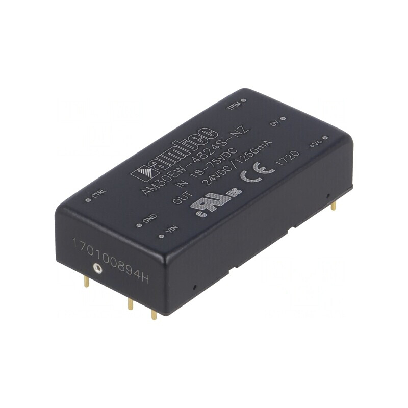 Convertor DC/DC 30W 18-75V la 24V 1.25A | Electronic-mag.ro | Componente Electronice Convertor DC/DC 30W 18-75V la 24V 1.25A | Electronic-mag.ro | Componente Electronice