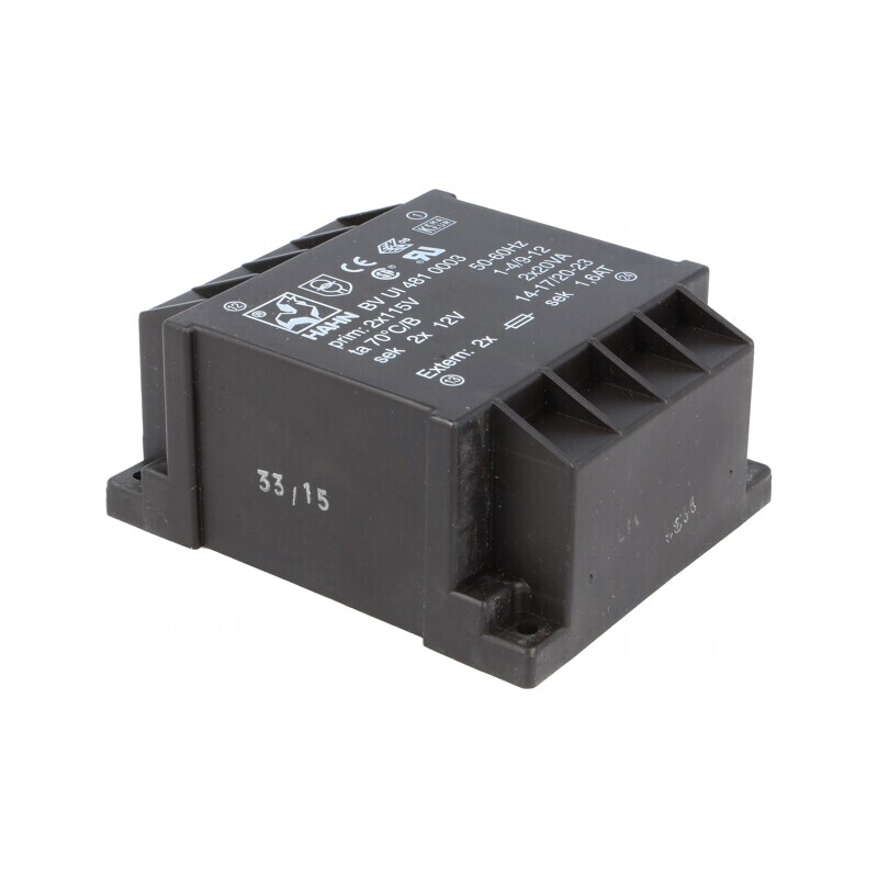 Transformator încapsulat 40VA 12V 1666mA | Electronic-mag.ro | Componente Electronice Transformator încapsulat 40VA 12V 1666mA | Electronic-mag.ro | Componente Electronice