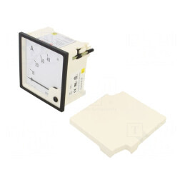 Ampermetru pe panou True RMS 0-40/80A Clasa 1,5 | Electronic-mag.ro | Componente Electronice