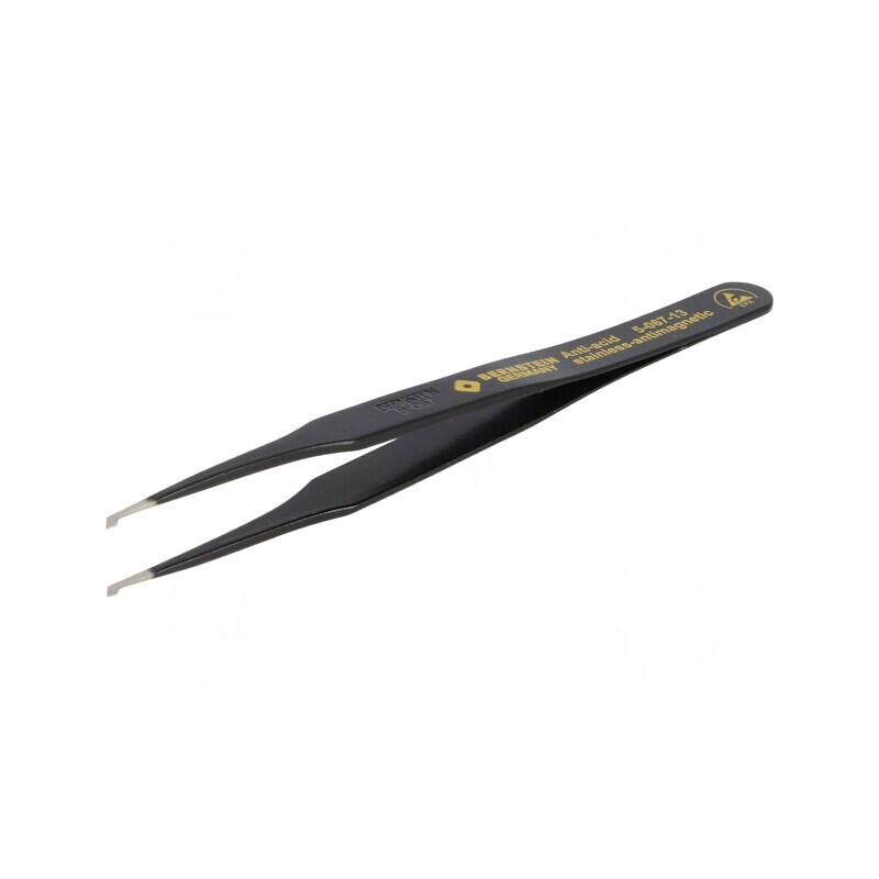 Pensetă Nemagnetică cu Vârf Curbat SMD | Electronic-mag.ro | Componente Electronice