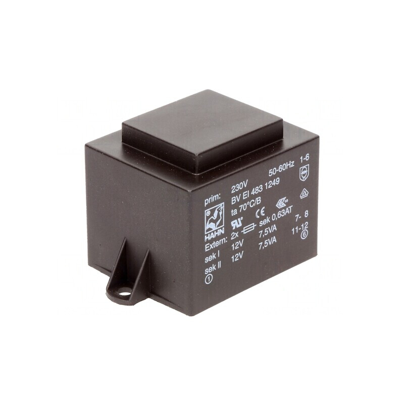Transformator încapsulat 15VA 230V 12V PCB | Electronic-mag.ro | Componente Electronice Transformator încapsulat 15VA 230V 12V PCB | Electronic-mag.ro | Componente Electronice