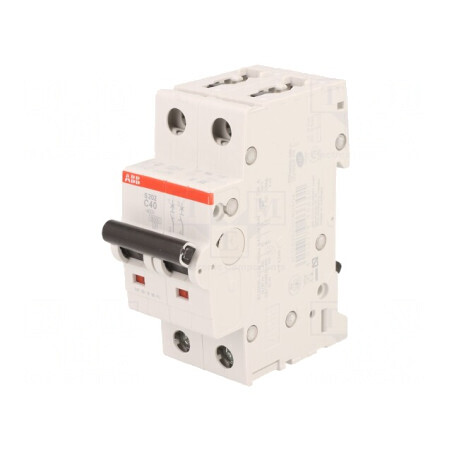 Întrerupător de supracurent 40A 2P 6kA 230/400VAC | Electronic-mag.ro | Componente Electronice