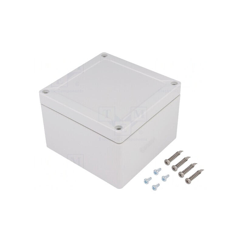 Carcasă Universală Gri ABS 122x124x85mm | Electronic-mag.ro | Componente Electronice Carcasă Universală Gri ABS 122x124x85mm | Electronic-mag.ro | Componente Electronice