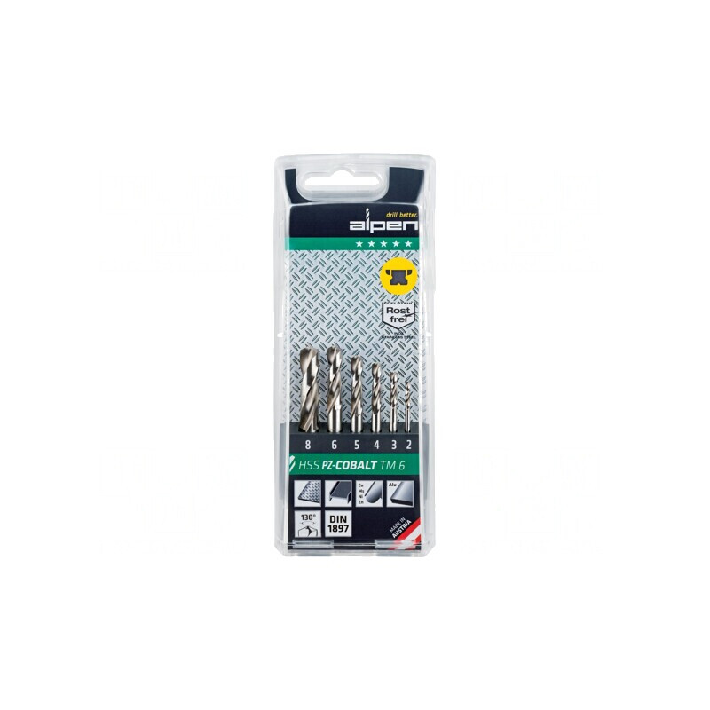 Set Burghie Metal Oțel Rapid HSS Cobalt Blister | Electronic-mag.ro | Componente Electronice