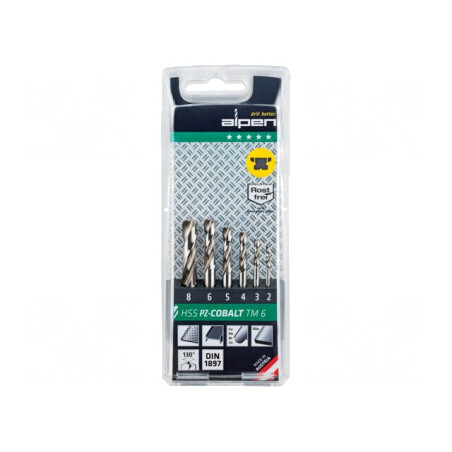 Set Burghie Metal Oțel Rapid HSS Cobalt Blister | Electronic-mag.ro | Componente Electronice