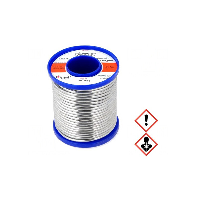 Sârmă de Lipit cu Plumb 3mm 0,5kg 190°C | Electronic-mag.ro | Componente Electronice