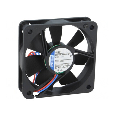Ventilator axial 24V 60x60x15mm 29m3/h 27dBA | Electronic-mag.ro | Componente Electronice