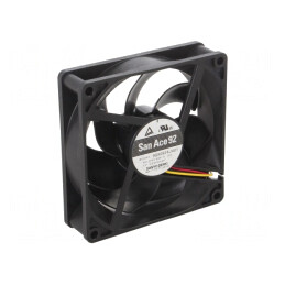 Ventilator axial 24V 92mm 132m3/h 43dBA cu bilă | Electronic-mag.ro | Componente Electronice
