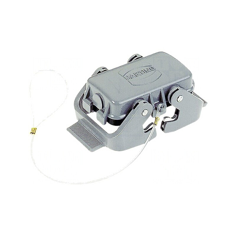 Capac protecţie Han 10B cu clichet dublu metal | Electronic-mag.ro | Componente Electronice