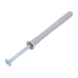 Plastic Anchor with Screw 8x80 Zinc-Plated Steel 100pcs | Electronic-mag.ro | Componente Electronice