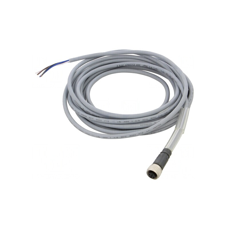Cablu Conectare M12 5m 4 Fire 250VAC 4A | Electronic-mag.ro | Componente Electronice