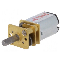 Motor DC cu Transmisie 6V 1.6A Ax D 51:1 POLOLU-2213 | Electronic-mag.ro | Componente Electronice
