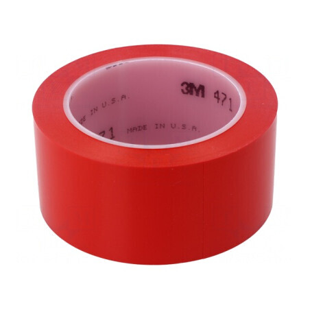Bandă de marcare roșie 33m x 50mm | Electronic-mag.ro | Componente Electronice