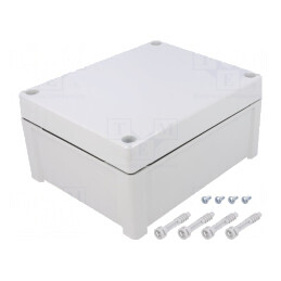 Carcasă Universală Policarbonat 163x201x98mm | Electronic-mag.ro | Componente Electronice