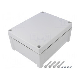 Carcasă Universală Gri IP65 TEMPO 191x240x107mm | Electronic-mag.ro | Componente Electronice