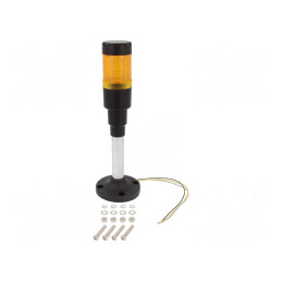Semnalizator LED Galben 24V | Electronic-mag.ro | Componente Electronice