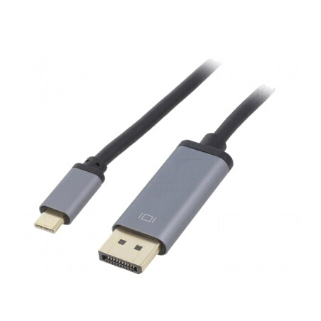Adaptor DisplayPort 1.2 USB 3.2 USB C CUA0100 | Electronic-mag.ro | Componente Electronice