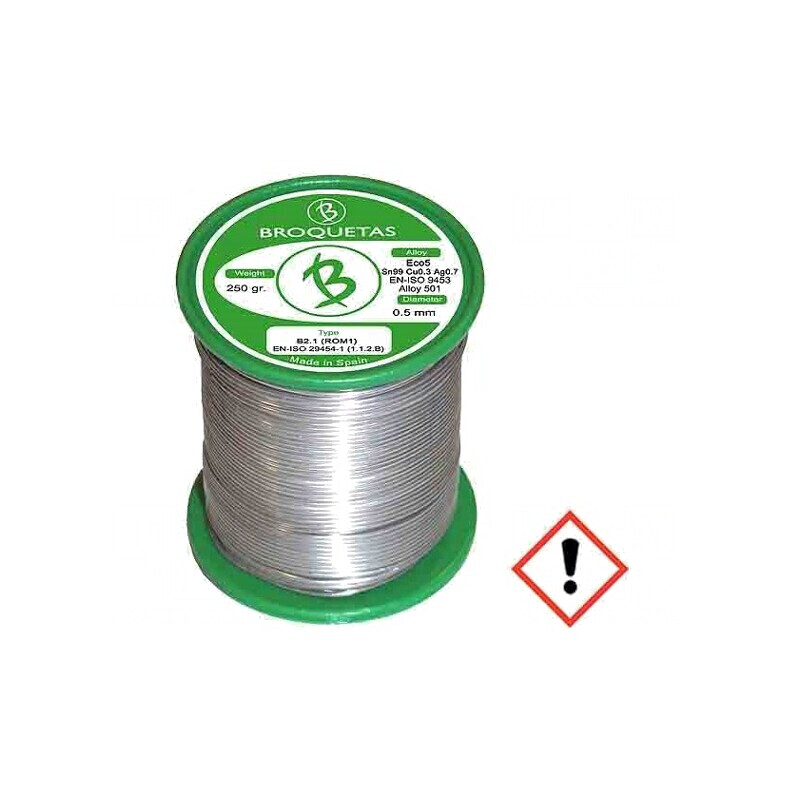 Sârmă de Lipit fără Plumb 0,5mm 0,25kg | Electronic-mag.ro | Componente Electronice Sârmă de Lipit fără Plumb 0,5mm 0,25kg | Electronic-mag.ro | Componente Electronice