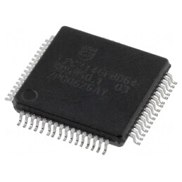 IC: microcontroler ARM7TDMI | 40kBSRAM | Flash: 256kx8bit | LQFP64 | LPC2146FBD64
