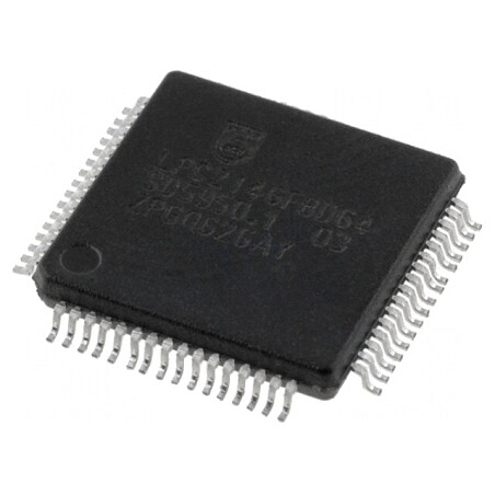 Microcontroler ARM7TDMI 40kB SRAM 256kB Flash LQFP64 LPC2146FBD64 | Electronic-mag.ro | Componente Electronice