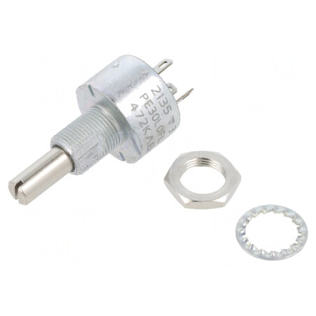 Potentiometru Axial 4.7kΩ 3W Linear | Electronic-mag.ro | Componente Electronice