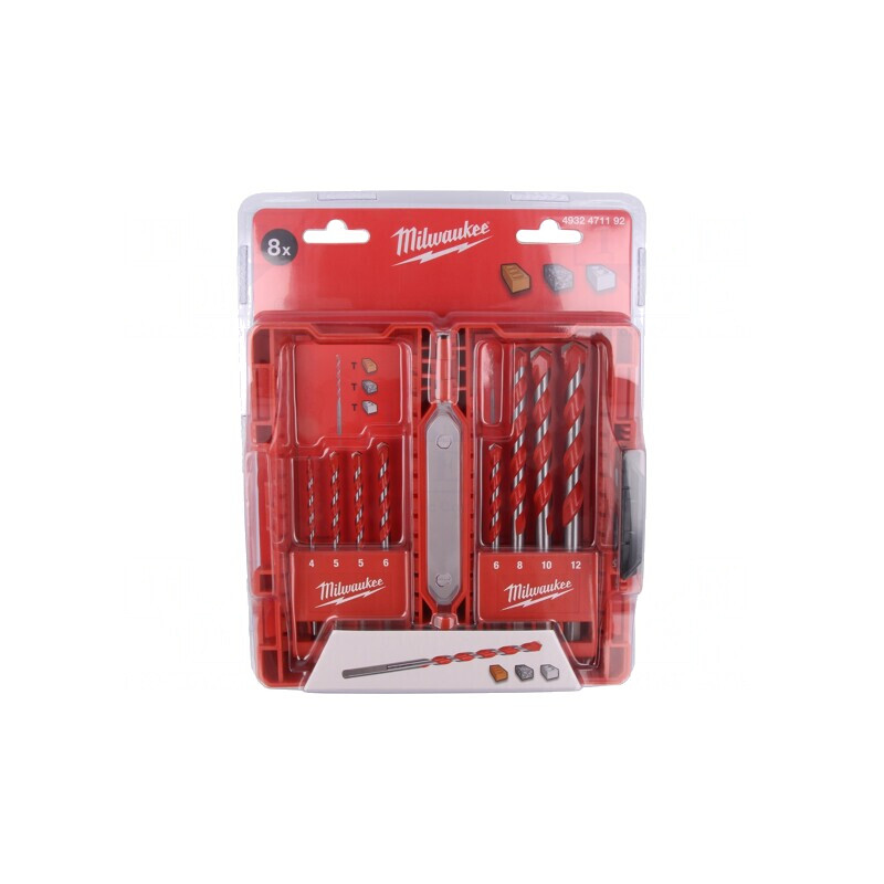 Set 8 Burghie Beton Impact | Electronic-mag.ro | Componente Electronice