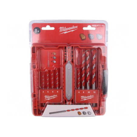Set 8 Burghie Beton Impact | Electronic-mag.ro | Componente Electronice