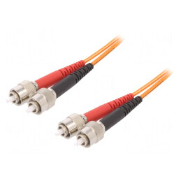 Patch Cord Fibră OM1 FC/UPC 2m LSZH | Electronic-mag.ro | Componente Electronice
