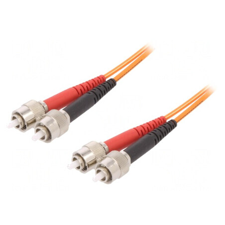 Patch Cord Fibră OM1 FC/UPC 2m LSZH | Electronic-mag.ro | Componente Electronice