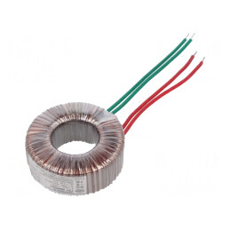 Transformator Toroidal 50VA 230V 11.5V pentru Halogene