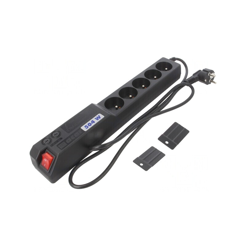 Prelungitor cu 5 Prize și Protecție la Supratensiune, 1.5M | Electronic-mag.ro | Componente Electronice Prelungitor cu 5 Prize și Protecție la Supratensiune, 1.5M | Electronic-mag.ro | Componente Electronice