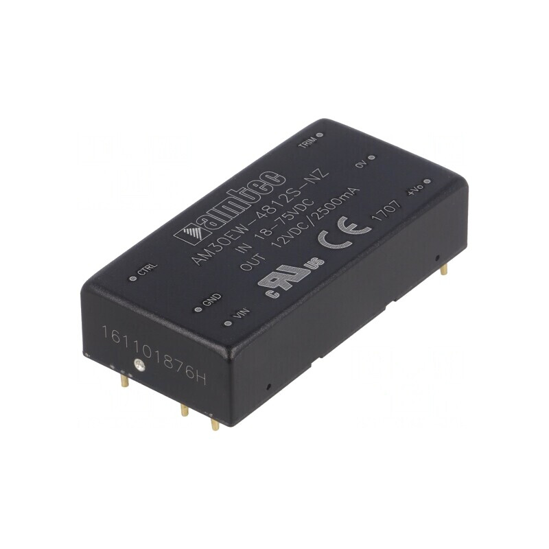 Convertor DC/DC 30W 18-75V la 12V 2.5A | Electronic-mag.ro | Componente Electronice
