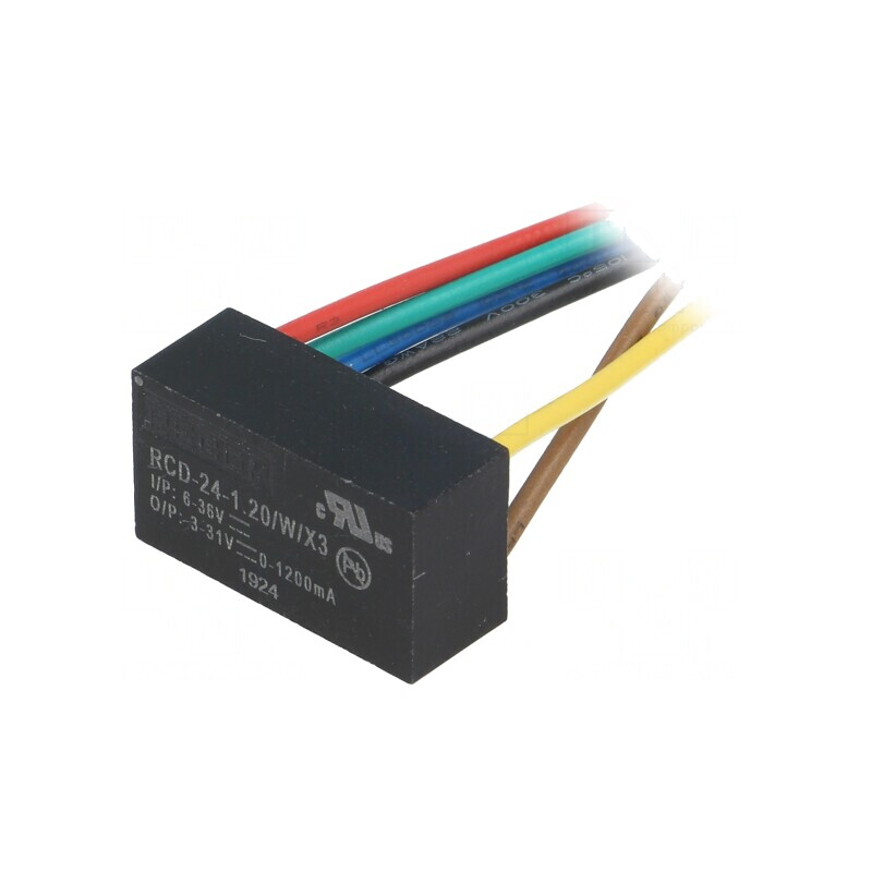 Convertor DC/DC 6-36V la 3-31V 1200mA cu cabluri | Electronic-mag.ro | Componente Electronice