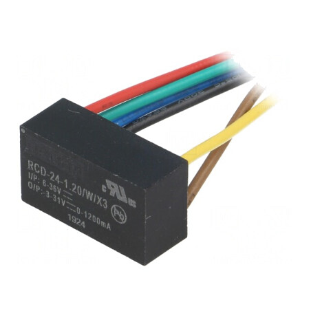 Convertor DC/DC 6-36V la 3-31V 1200mA cu cabluri | Electronic-mag.ro | Componente Electronice