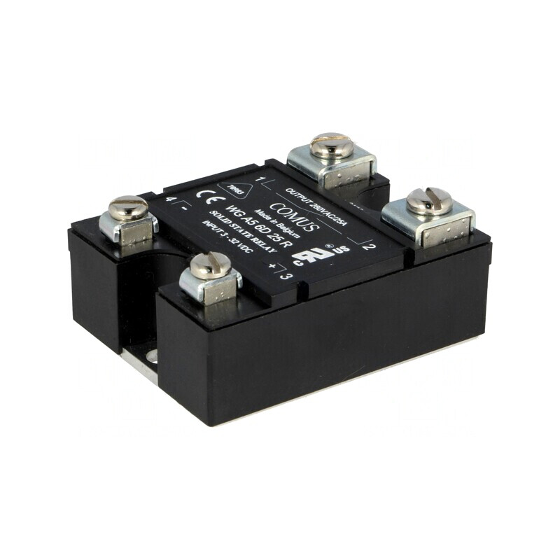 Releu Semiconductor 25A 1-Fazat 3-32VDC 24-280VAC | Electronic-mag.ro | Componente Electronice