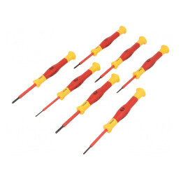 Kit Șurubelnițe Izolate de Precizie 1kVAC Phillips și Plată | Electronic-mag.ro | Componente Electronice