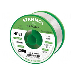 Sârmă de Lipit fără Plumb 1,5mm 250g | Electronic-mag.ro | Componente Electronice