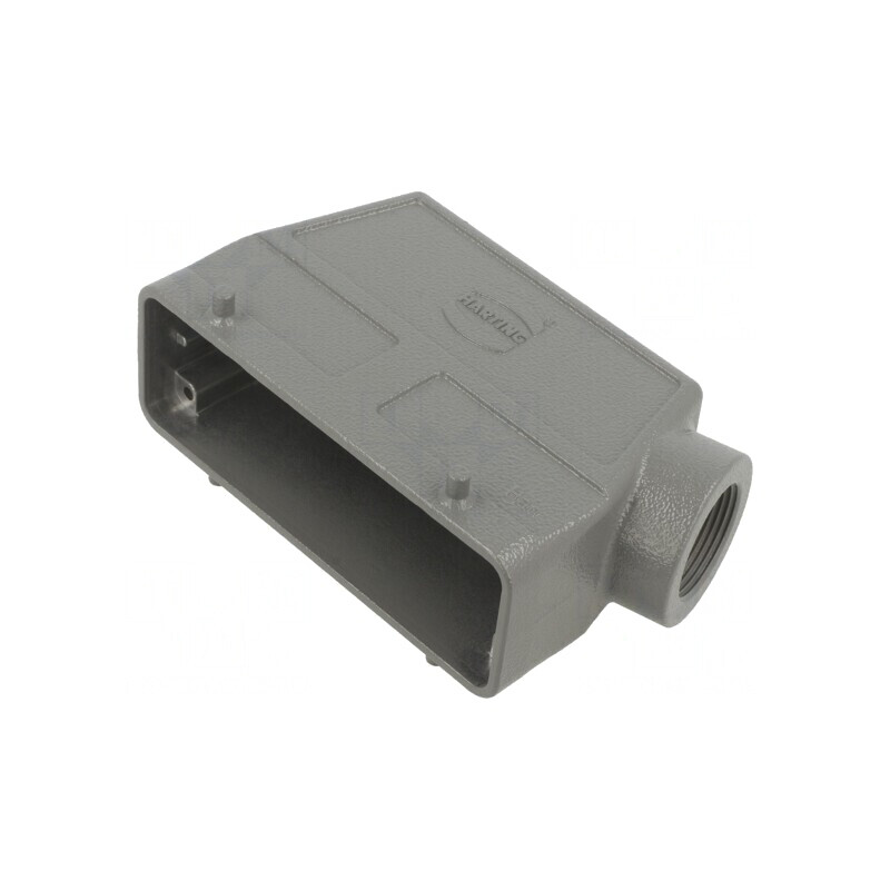 Han B Side Entry Hood with 4 Pegs PG 21 | Electronic-mag.ro | Componente Electronice