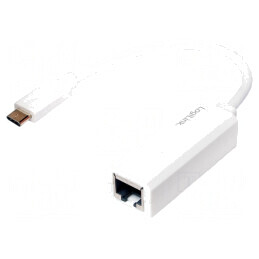Adaptor USB 3.0 la Ethernet Alb 0.14m | Electronic-mag.ro | Componente Electronice