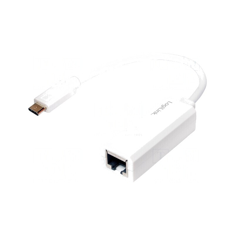 Adaptor USB 3.0 la Ethernet Alb 0.14m | Electronic-mag.ro | Componente Electronice