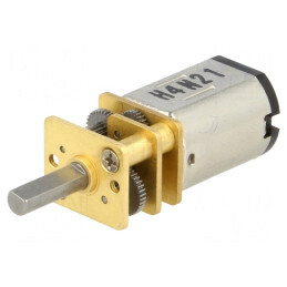 Motor DC cu transmisie HPCB 12V 150:1 Ax crestătură D | Electronic-mag.ro | Componente Electronice