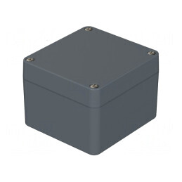 Carcasă Universală Poliamidă Gri IP65 75x80x57mm | Electronic-mag.ro | Componente Electronice