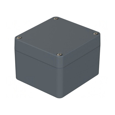 Carcasă Universală Poliamidă Gri IP65 75x80x57mm | Electronic-mag.ro | Componente Electronice