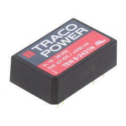 Convertor DC/DC 6W 18-36V la 5V/-5V DIP24 | Electronic-mag.ro | Componente Electronice