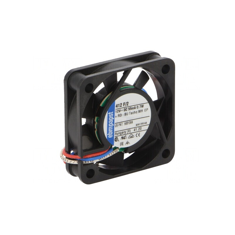Ventilator DC Axial 12V 412F/2 | Electronic-mag.ro | Componente Electronice